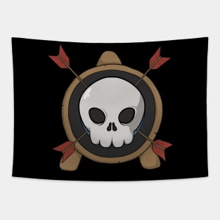 Archery crew Jolly Roger (no caption) Tapestry