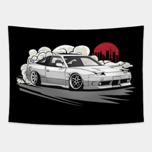 Nissan 180SX JDM Car Tapestry