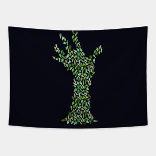 Severed Zombie Hands Tapestry