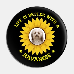 Havanese Lovers Pin