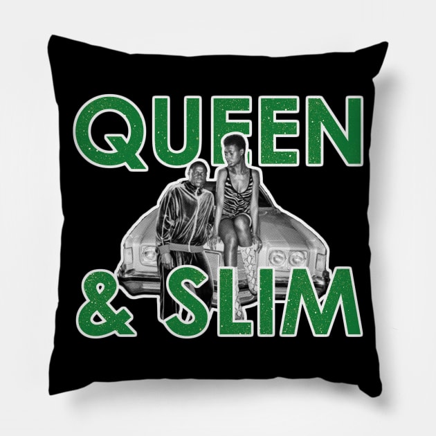 queen and slim Pillow by Amberstore