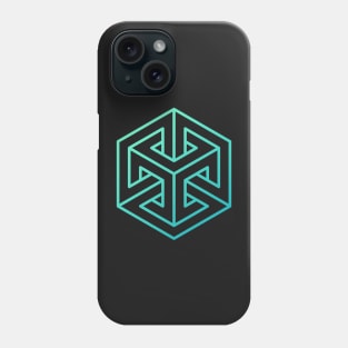 Strange Geometry - Inside Out (Outline) Phone Case