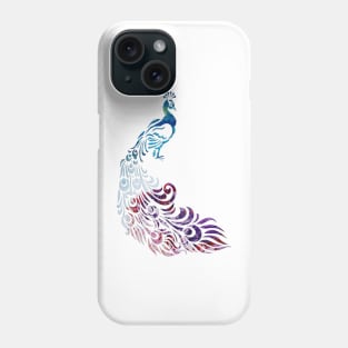 Peacock premium glassy look Phone Case