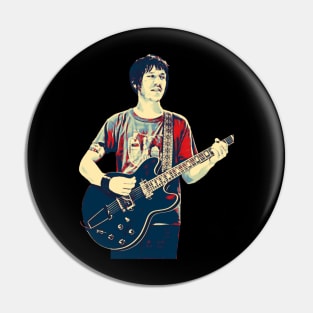 Guitar retro elliot Pin