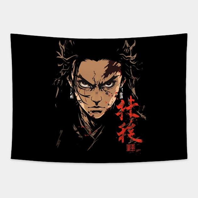 Demon Slayer Costumes Tapestry by Merle Huisman