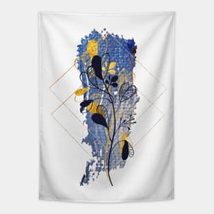 Feminine bohemian design Tapestry