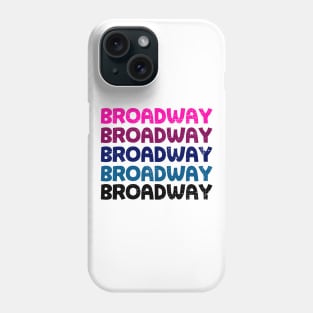 Broadway Retro Shirt Phone Case