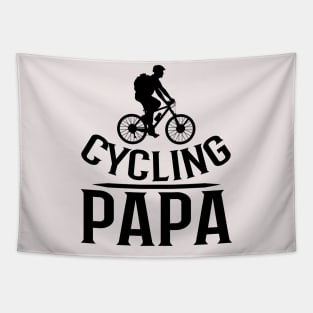 Cycling Papa Tapestry