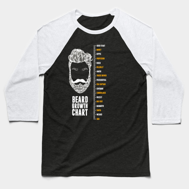 Beard Growth Chart T Shirt