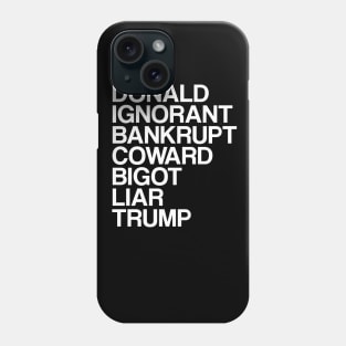 Trump List Phone Case