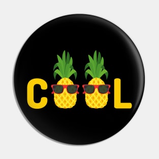 Cool Pineapple Funny Holiday Pin