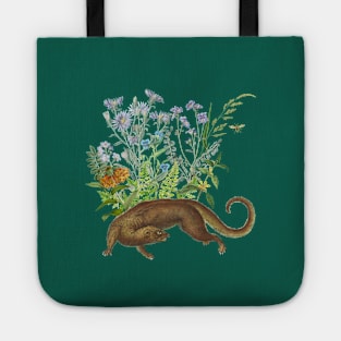 OTTER IN THE GARDEN Tote