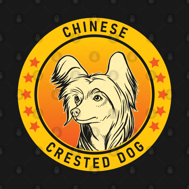 Chinese Crested Dog Portrait by millersye