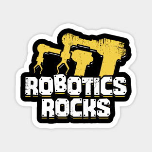 Robotics Rocks Engineering Engineer Gift Magnet