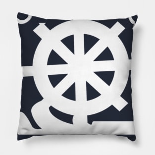 I RUN A TIGHT SHIPWRECK Pillow