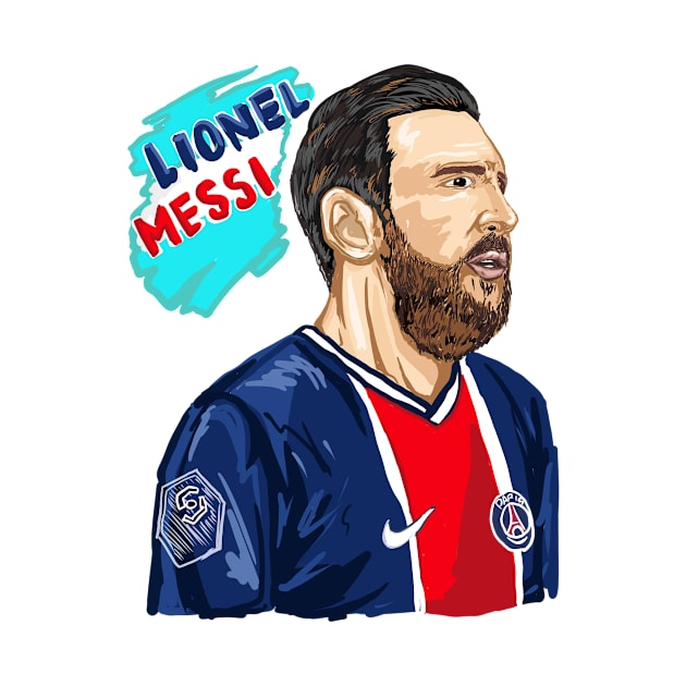 lionel messi by esogyeart