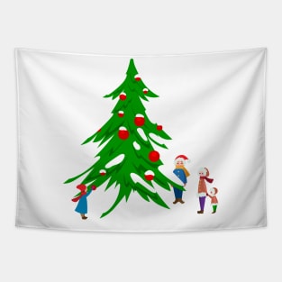 Christmas Tree Tapestry