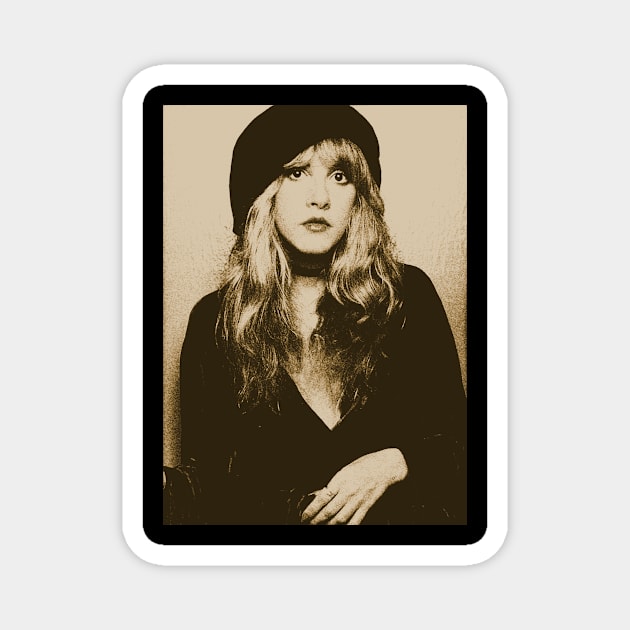 Stevie Nicks Magnet by fellfreestuffstudio