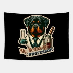 Professor Rottweiler Tapestry