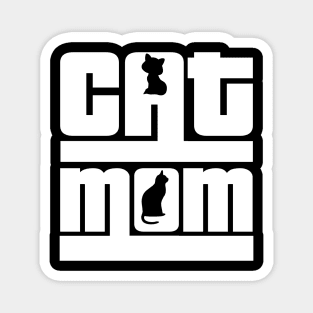 Cat Mom Magnet