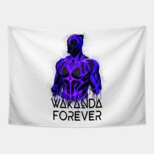 Wakanda Forever Black Panther Tapestry