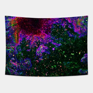 Black Panther Art - Glowing Edges 472 Tapestry