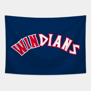 Win-dians - Navy Tapestry