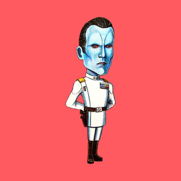 Chibi Thrawn by tabslabred