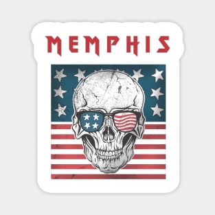 Memphis Maiden State Magnet