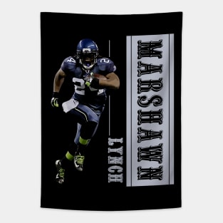 Marshawn Lynch Tapestry