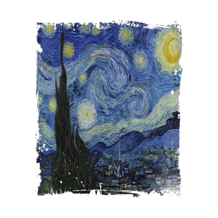 Vincent Van gogh starry night T-Shirt