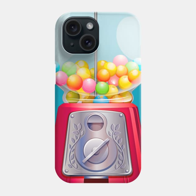 Gumball machine Phone Case by Cheebies