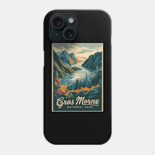 Vintage Poster of Gros Morne National Park Phone Case