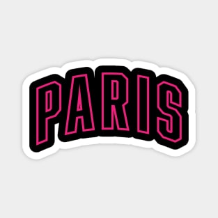 Paris Hot Pink Magnet