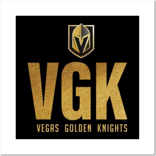 Vegas Golden Knights Custom Wall Art – Hex Head Art