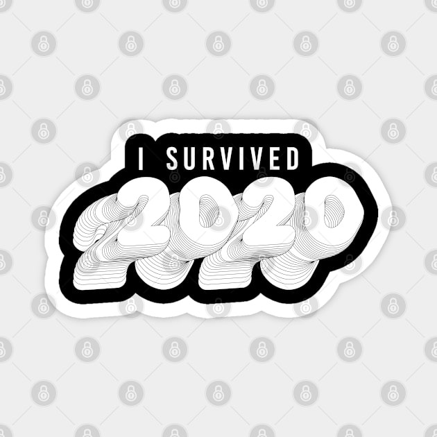 I SURVIVED 2020 Magnet by Izakmugwe