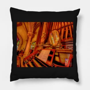 Funky Church Organ Pillow