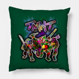 Tmnt abstract design Pillow