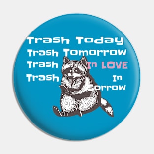 funny racoon animal slogan quote Pin