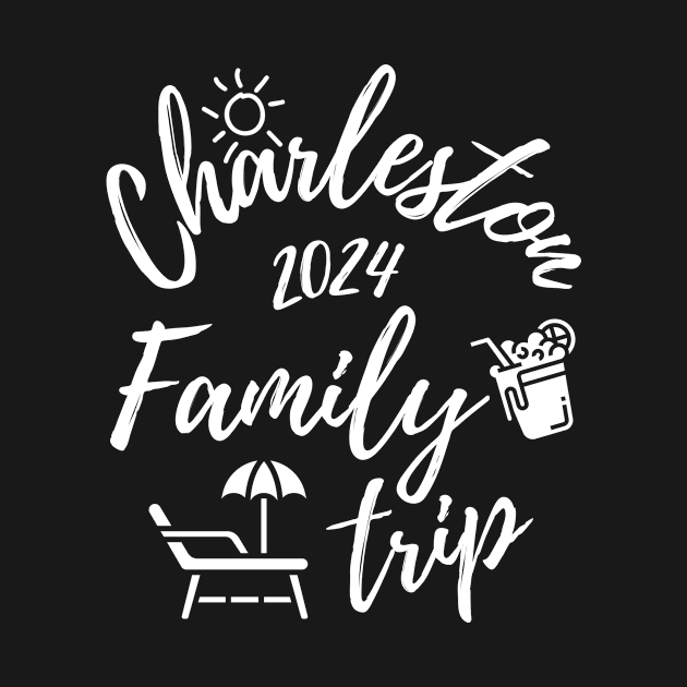 Charleston Family Trip 2024 South Carolina Vacation Fun Matching Group Design by OriginalGiftsIdeas