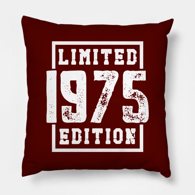 1975 Limited Edition Pillow by colorsplash