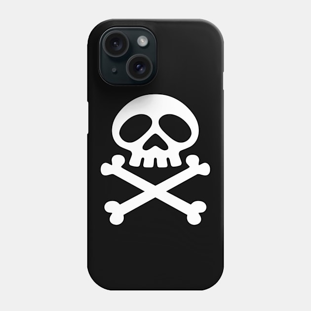 Punk Rock Pirate Skull Phone Case by avperth