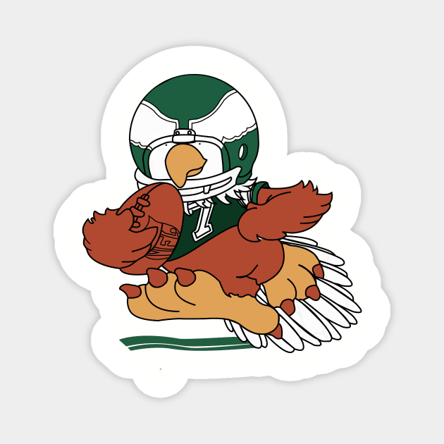 Old School Bird Magnet by Tailgate Team Tees