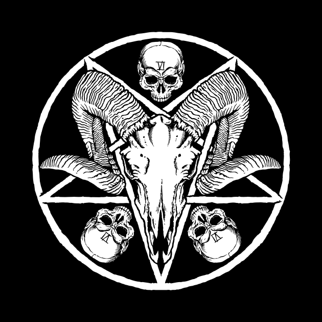 Skull Pentagram by ZugArt01