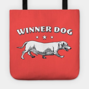 Winner/wiener dog Tote