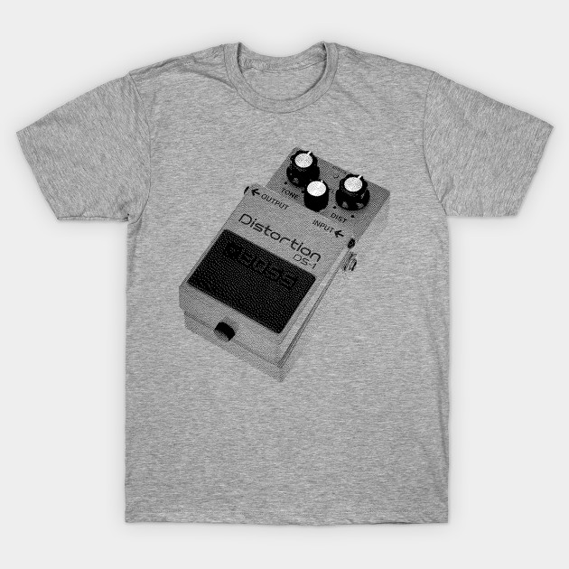 Boss Ds 1 Distortion Pedal 8bit Tribute Design Guitar Lover T