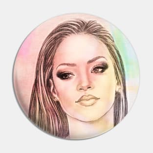 Rihanna Pin