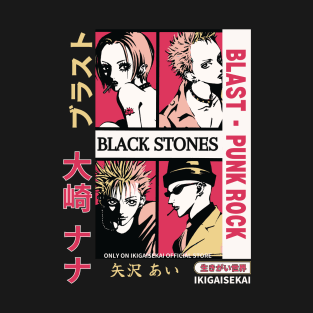 Black Stones Poster - NANA - Anime Art T-Shirt