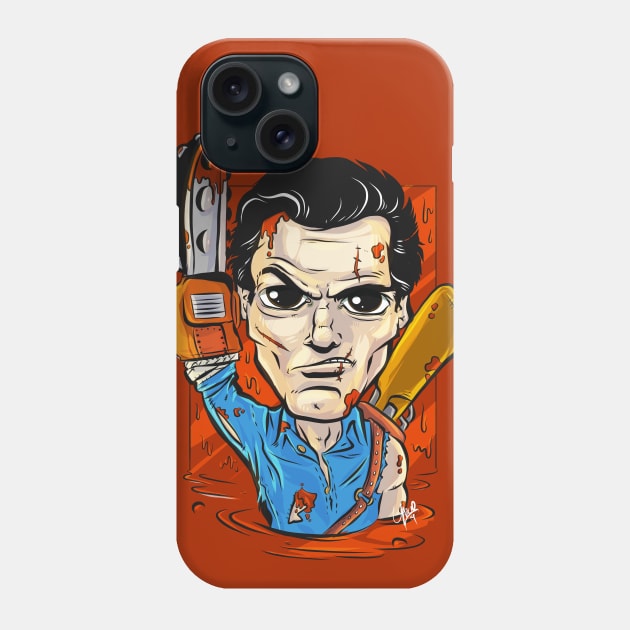 Pop Culture Caricature #22 - Ash Phone Case by yazgar