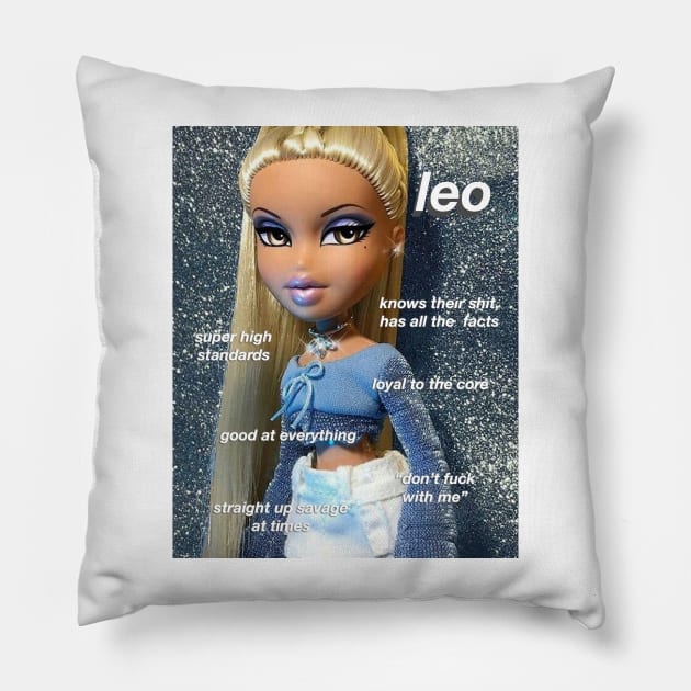 Leo bratz Pillow by ematzzz